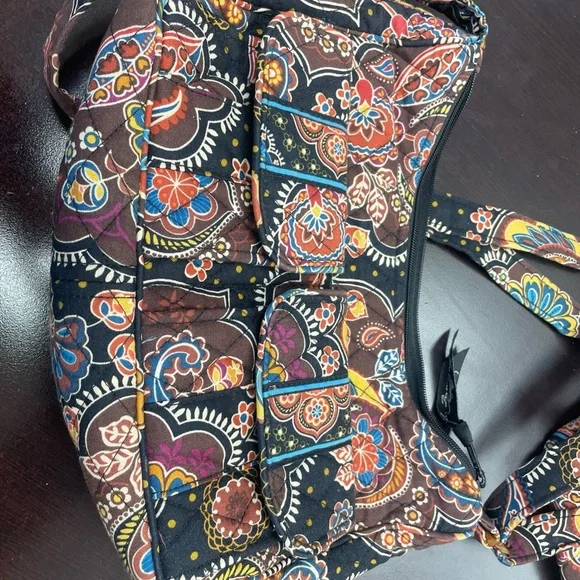 Vera Bradley Kensington Brown 4pcs Purse Set - Picture 3 of 16